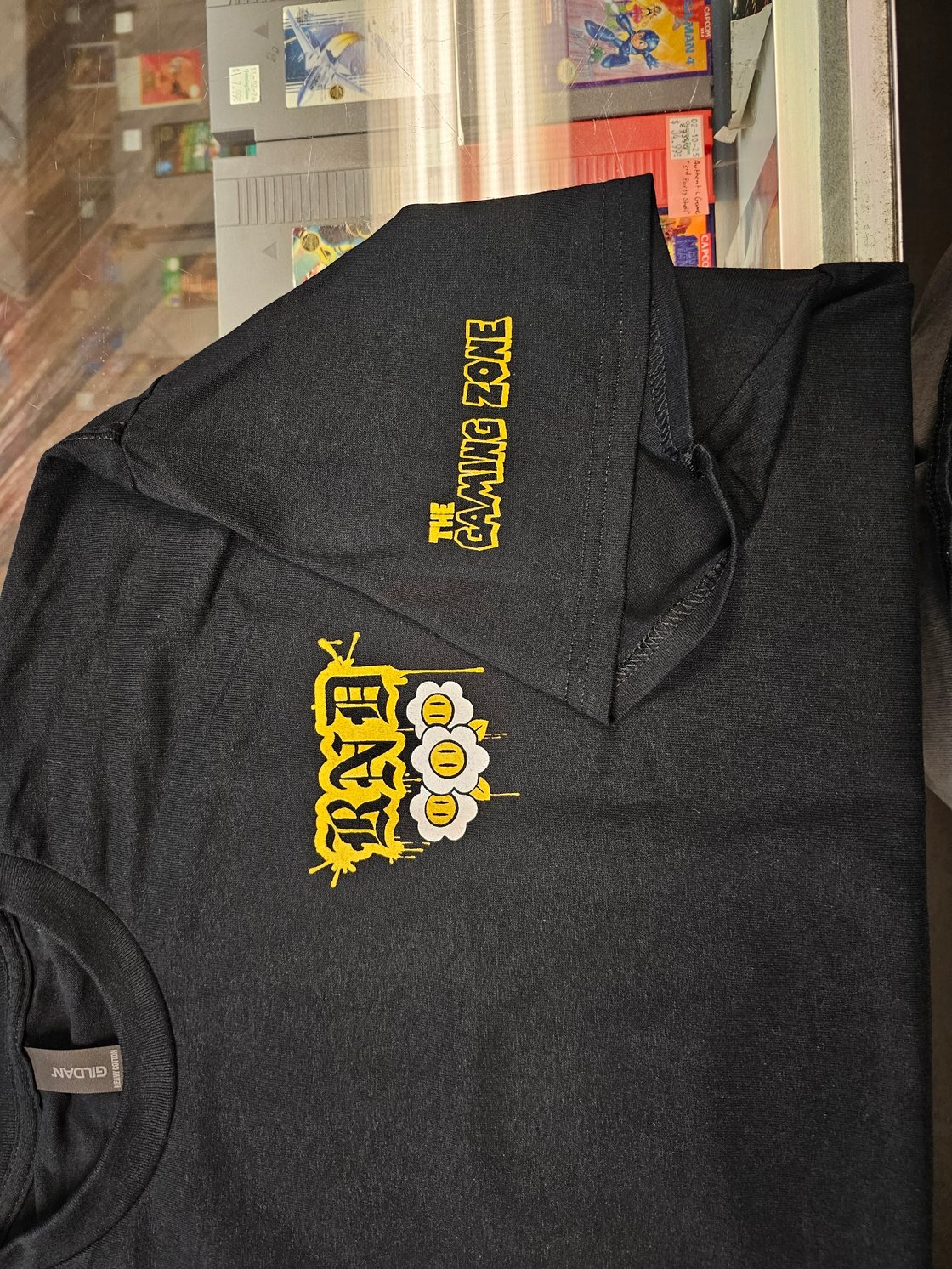 Image of TGZ Official Mario Skull T-Shirt + Keychain Bundle