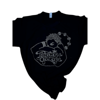 Rhinestone “Paradise Garage” Tribute Tee – Retro Disco Club Graphic T-Shirt