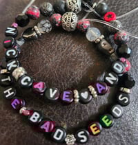 Image 1 of 🖤🥀NICK CAVE AND THE BAD SEEDS Bracelet set🥀🖤