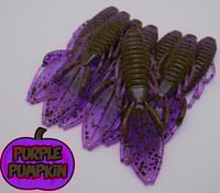 Image 4 of 3.25" Little Stinger Creature/Beaver Bait (8pk) (Traditional Colors)
