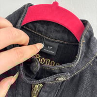 Image 2 of 00s moto denim jacket