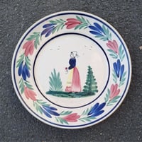 Image 2 of Lot de 3 assiettes HB Quimper