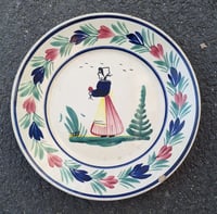 Image 3 of Lot de 3 assiettes HB Quimper