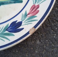 Image 4 of Lot de 3 assiettes HB Quimper