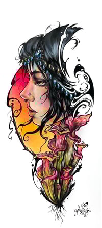 <font color="red">Clearance </font>"Carnivorous" Original Painting
