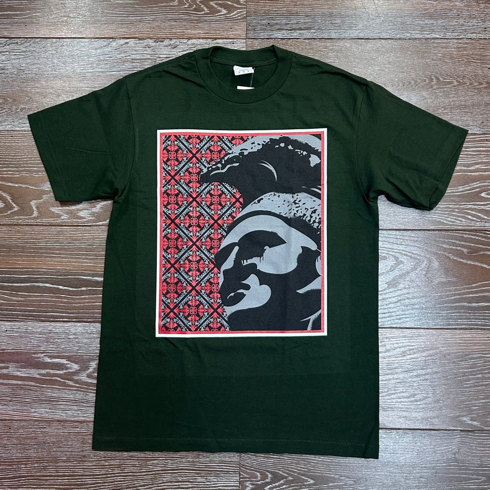 Image of Kaimana Kam Olive Men's T-shirt 