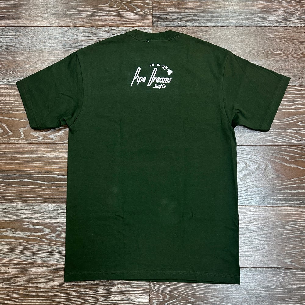 Image of Kaimana Kam Olive Men's T-shirt 