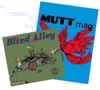 New Book Double Pack: Mutt Mag & Blind Alley No. 3 (PRE-ORDER)