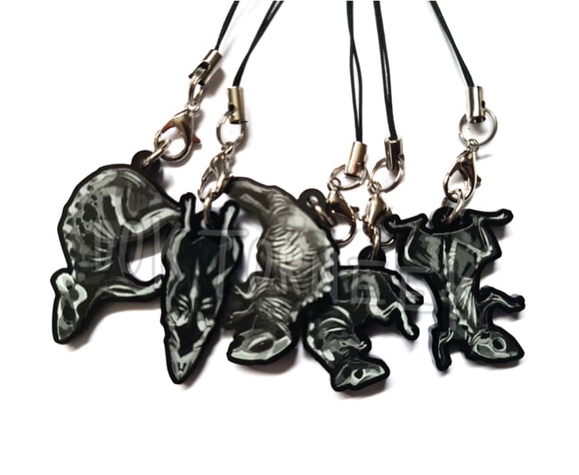 Rat King Acrylic Cluster Charm