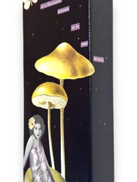 Image 4 of Original Art - OOAK Collage - Mushroom Art - Vintage Collage - From One...