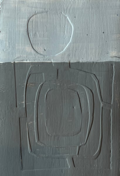 Image of blue gray construction