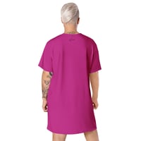 Image 8 of She Doesn't Let Life Drag Her Down - T Shirt Dress
