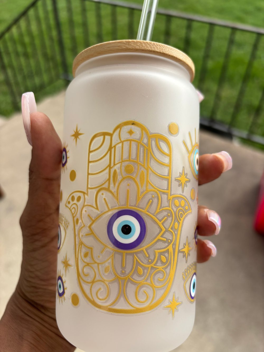 Image of Evil Eye Tumbler