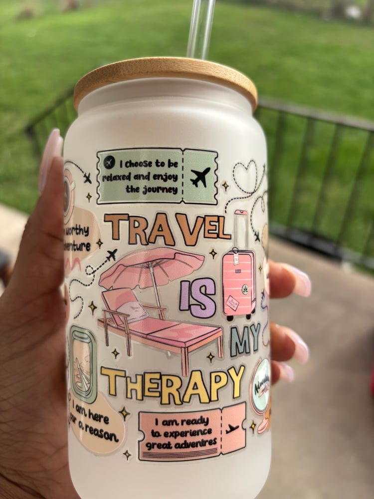 Image of Travel Therapy Tumbler
