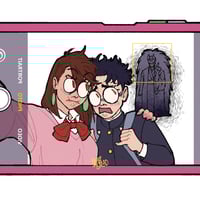Image 3 of [PRE-ORDER] OkaMomo selfie charm!