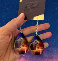 Catlightenment - Teardrop Earrings 