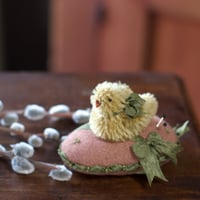 Image 1 of Tiny Peeper Pink ~ Original Work ~ 4"