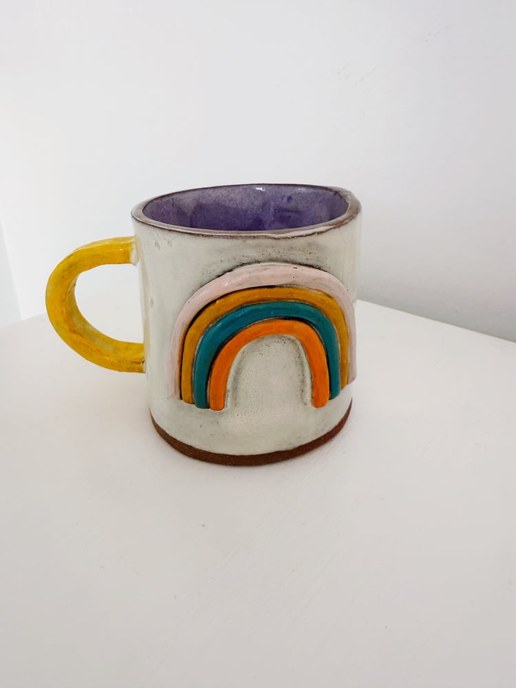 Image of Retro Rainbow Mug