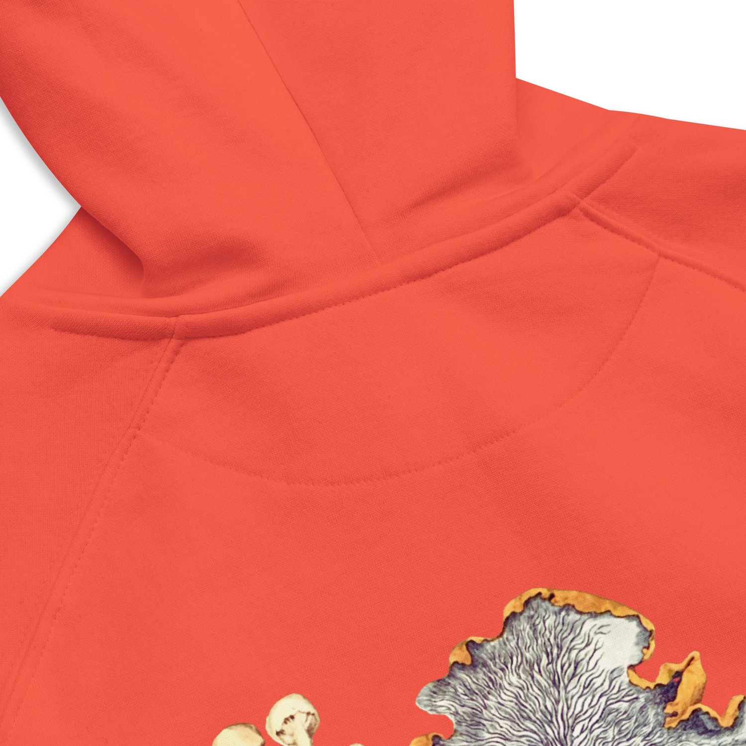 Image of She's a Lil Nuts - Unisex Eco Raglan - Organic Cotton Pullover Hoodie
