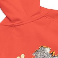 Image 11 of She's a Lil Nuts - Unisex Eco Raglan - Organic Cotton Pullover Hoodie