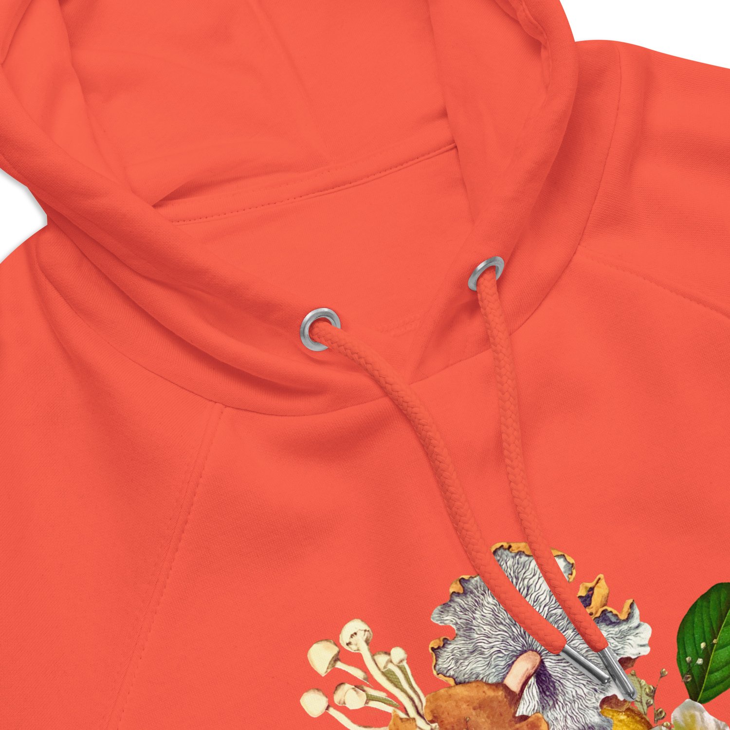 Image of She's a Lil Nuts - Unisex Eco Raglan - Organic Cotton Pullover Hoodie