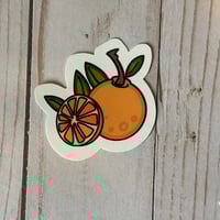 Image 11 of Orange, citrus theme stickers