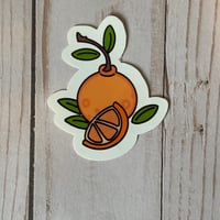 Image 10 of Orange, citrus theme stickers
