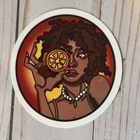 Image 13 of Orange, citrus theme stickers