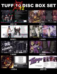 Image 1 of TUFF / Stevie Rachelle 12 Disc Box Set GLAM Hairbands Crue Poison Ratt Skid Row