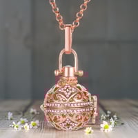 Image 2 of Aromatherapy Pendant Necklace – Carry Calm, Strength, and Connection