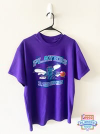 Image 2 of Players Bootleg Hornets Tee (Purple)