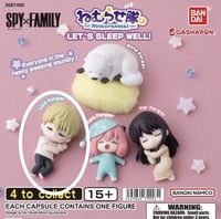 Image 2 of Spy x Family Nemurase Tai Mini Sleeping Figures - Loid Forger