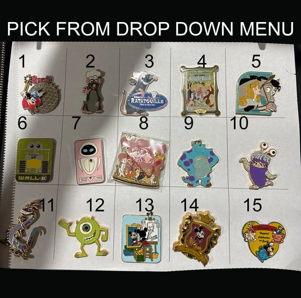 Image of Assorted Open Edition Pins 2