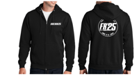 Image 2 of Focus Rising 2025 Zip-Up Hoodie