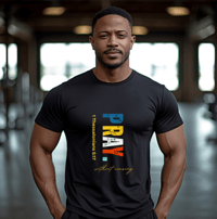 Image 1 of 1 Thessalonians 5:17 Pray Without Ceasing (Black/Vertical) Unisex