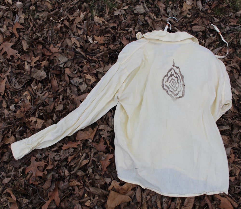 Image of Lace Up Infested Shirt (Unisex M)