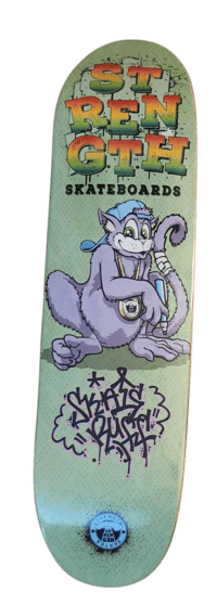 Image 2 of Skate Ruff Cat Wood