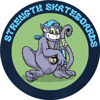 Image 3 of Skate Ruff Cat Wood