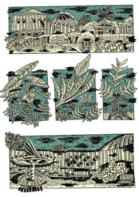 Image 2 of A5 Print botanic gardens
