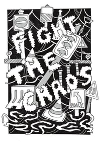 Image 2 of A5 Print Fight the chaos