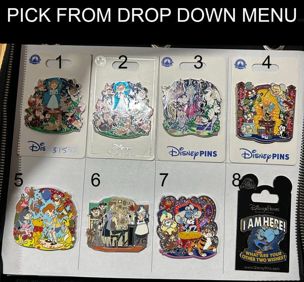 Image of Assorted park pins 3