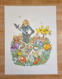 Link Watercolor Original