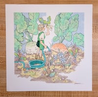 Gardening Watercolor Orignal