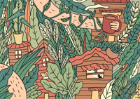 Image 2 of A5 Print Overgrown