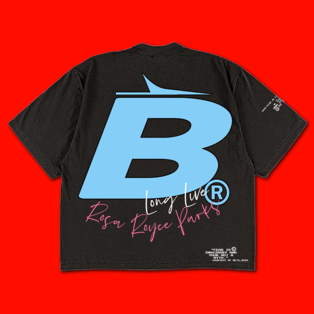 Bets Lab “Rosa Royce Parks Lux Tee