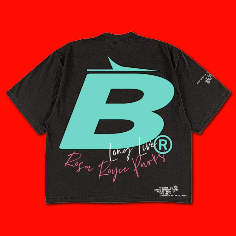 Bets Lab “Rosa Royce Parks Lux Tee