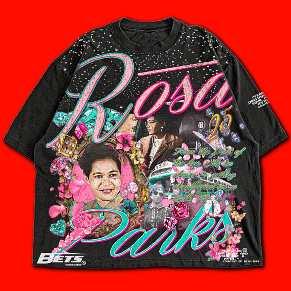 Bets Lab “Rosa Royce Parks Lux Tee