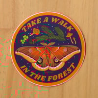 Image 1 of Take a Walk in the Forest Sticker