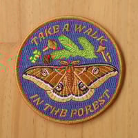 Take a Walk in the Forest Iron-On Patch