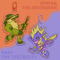 Image 2 of Baby the Toxtricity Keychain